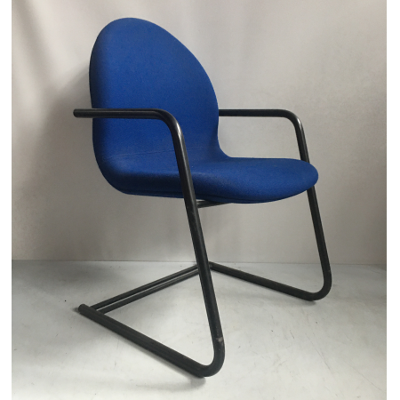 Gispen Labofa sledestoel blauw Gispen Labofa sledestoel blauw