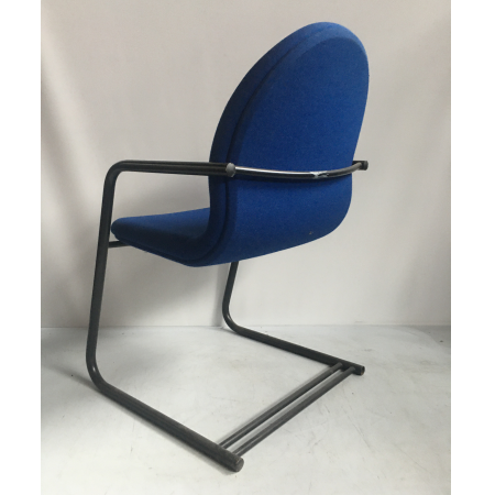 Gispen Labofa sledestoel blauw Gispen Labofa sledestoel blauw