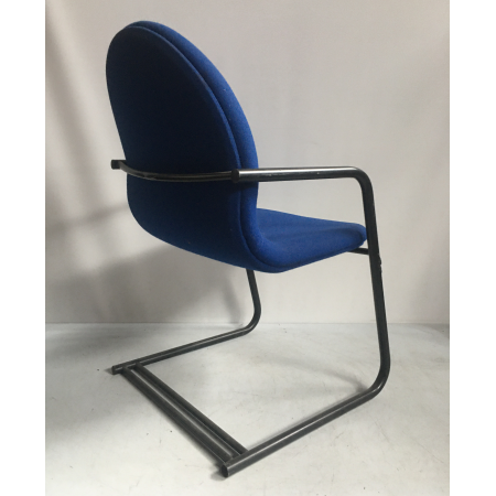 Gispen Labofa sledestoel blauw Gispen Labofa sledestoel blauw