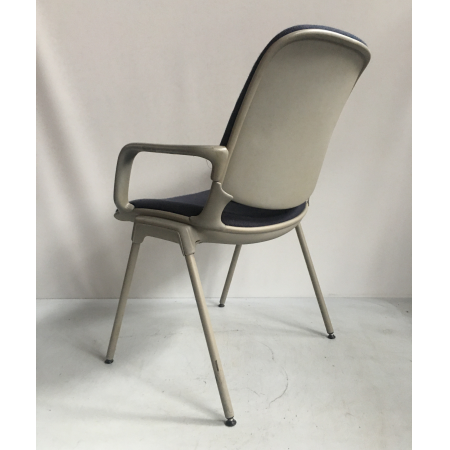 Comforto bezoekersstoel blauw Comforto bezoekersstoel blauw