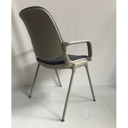 Comforto bezoekersstoel blauw Comforto bezoekersstoel blauw