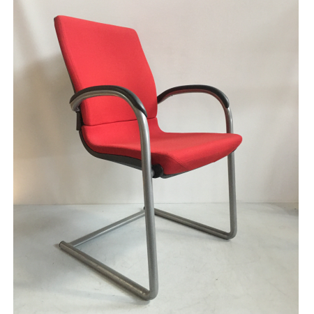 Ahrend 230 rood sledestoel