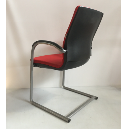 Ahrend 230 rood sledestoel
