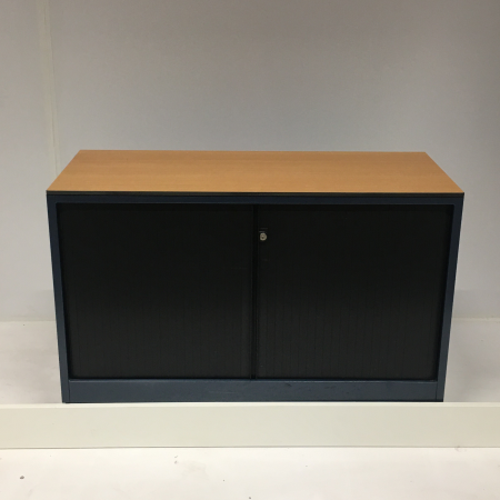 Ahrend roldeurkast donkerblauw/zwart Ahrend roldeurkast donkerblauw/zwart