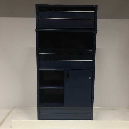 Voortman folderkast blauw Voortman folderkast blauw