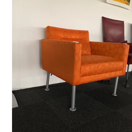 Oranje fauteuil Oranje fauteuil