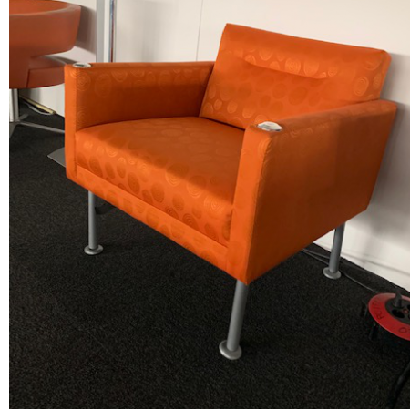 Oranje fauteuil Oranje fauteuil