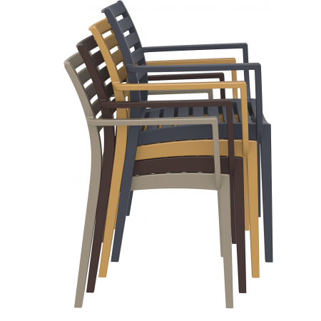 Siesta Artemis kantinestoel teak Siesta Artemis kantinestoel teak