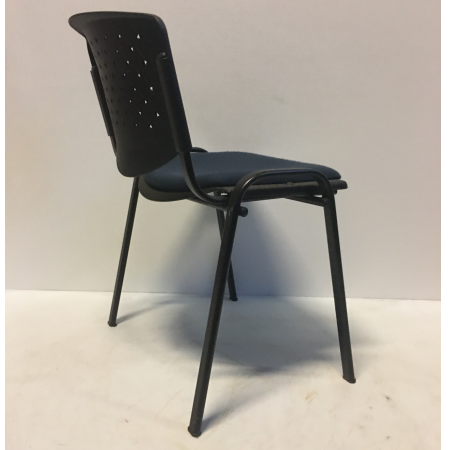 Prisma wachtkamerstoel donkerblauw Prisma wachtkamerstoel donkerblauw