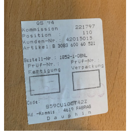 Dauphin vergaderstoel Dauphin vergaderstoel
