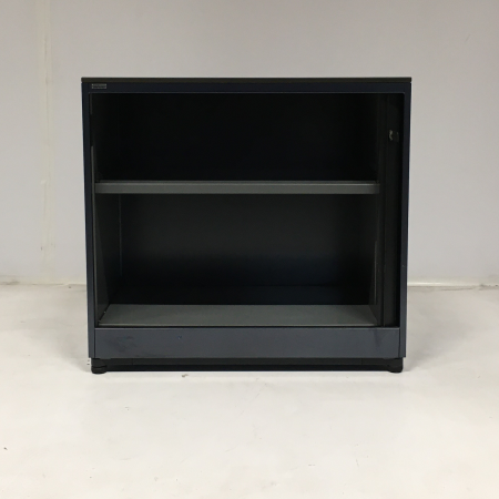 Ahrend roldeurkast blauw/zwart Ahrend roldeurkast blauw/zwart