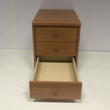 Ladeblok hout 3 lades Ladeblok hout 3 lades