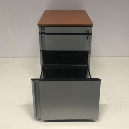 Mibra ladeblok zilver/kersen Mibra ladeblok zilver/kersen