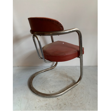 Buizenframe vintage stoel Buizenframe vintage stoel