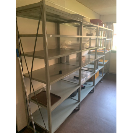 Metalen legbordstelling Metalen legbordstelling