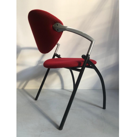 Vepa Alpine vergaderstoel rood
