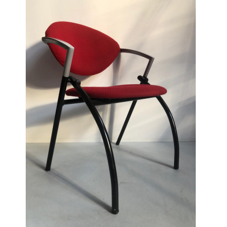 Vepa Alpine vergaderstoel rood