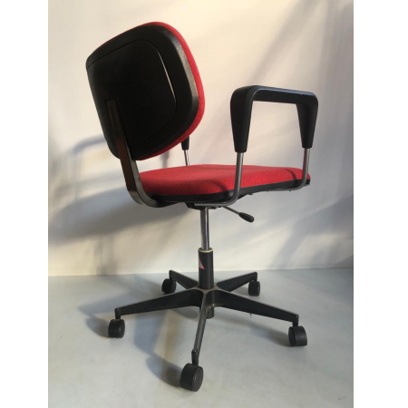 Gispen bureaustoel rood Gispen bureaustoel rood