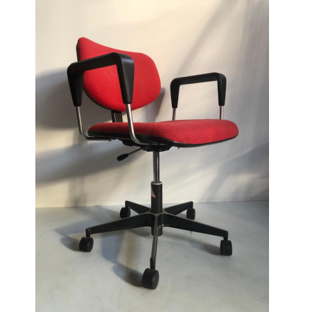 Gispen bureaustoel rood Gispen bureaustoel rood