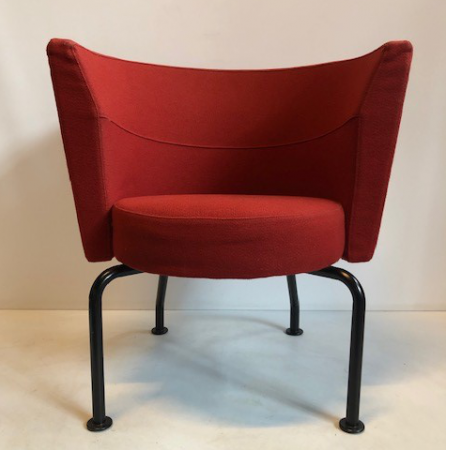 Zweedse rode design fauteuil Zweedse rode design fauteuil