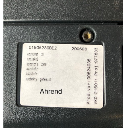 AHrend 230 vergaderstoel zwart