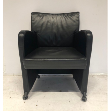 Kinnarps Remus lederen fauteuil Kinnarps Remus lederen fauteuil