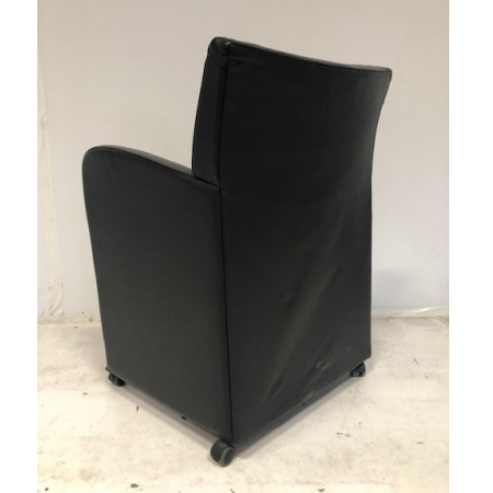 Kinnarps Remus lederen fauteuil Kinnarps Remus lederen fauteuil