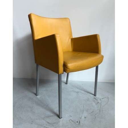 Lederen fauteuil Lederen fauteuil