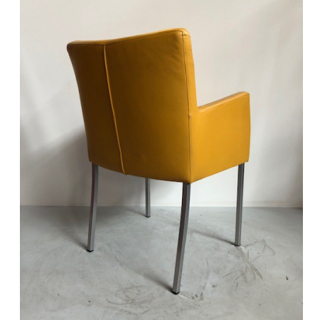 Lederen fauteuil Lederen fauteuil