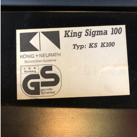 König + Neurath KS K100 sledestoel König + Neurath KS K100 sledestoel