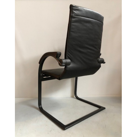 Ahrend Aura zwart leder