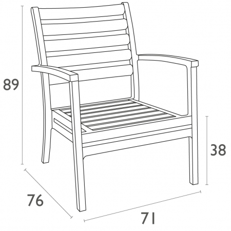 Siesta Artemis XL taupe Siesta Artemis XL taupe
