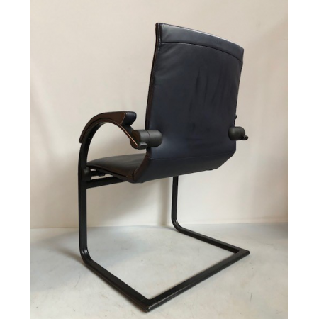 Ahrend Aura blauw leder