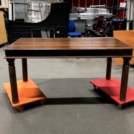 Koloniale eettafel 165 cm breed Koloniale eettafel 165 cm breed