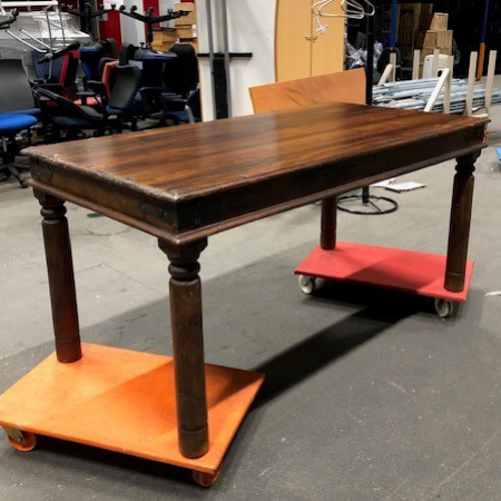 Koloniale eettafel 185 cm breed Koloniale eettafel 185 cm breed