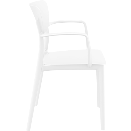Siesta Lisa designstoel wit Siesta Lisa designstoel wit