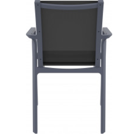 Siesta Pacific Armchair Donkergrijs - Zwart Siesta Pacific Armchair Donkergrijs - Zwart