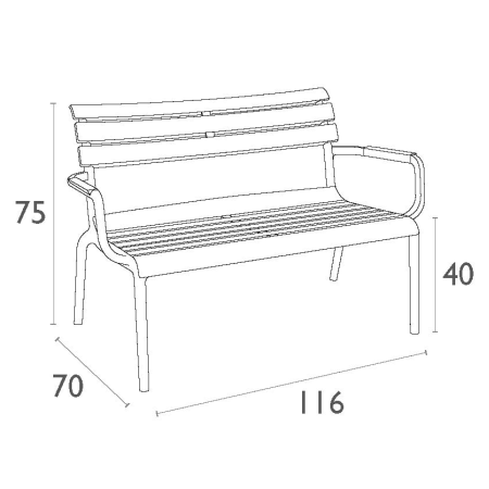 Siesta Paris Lounge Sofa Armchair olijfgroen Siesta Paris Lounge Sofa Armchair olijfgroen