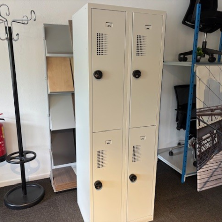 2 koloms lockerkast 60x50x180 cm met mechanisch cijferslot 2 koloms lockerkast 60x50x180 cm met mechanisch cijferslot