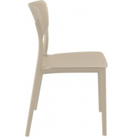 Siesta Lucy stoel taupe Siesta Lucy stoel taupe