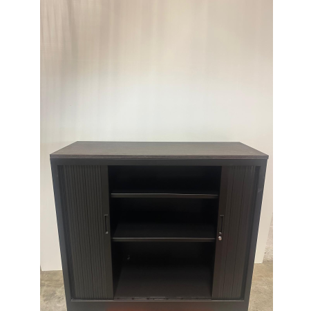 Robberechts roldeurkast – zwart – 120x43x105 cm