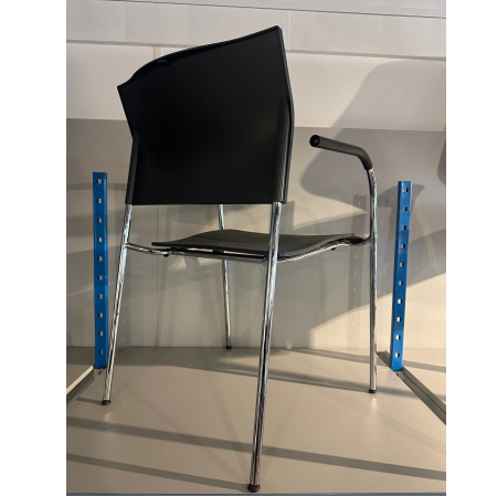 Thonet S360F designstoel – zwart