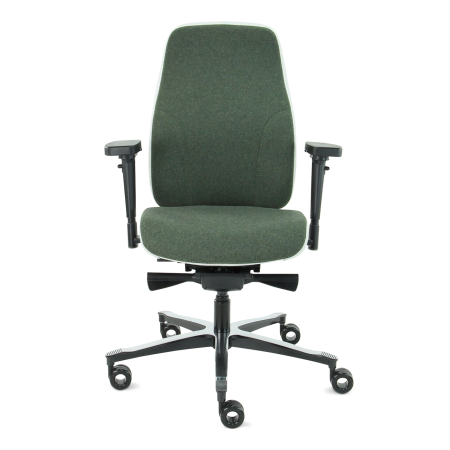 Therapod® X2 bureaustoel - olijfgroen/grijs