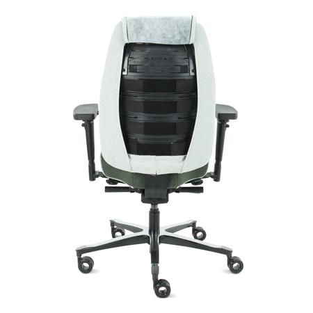 Therapod® X2 bureaustoel - olijfgroen/grijs