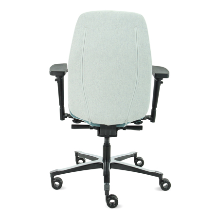 Therapod® X2 bureaustoel - azuurblauw/grijs