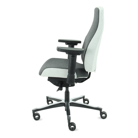 Therapod® X2 bureaustoel - middengrijs/grijs
