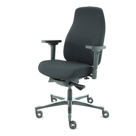 Therapod® X2 bureaustoel - Mirage zwart Therapod® X2 bureaustoel - Mirage zwart