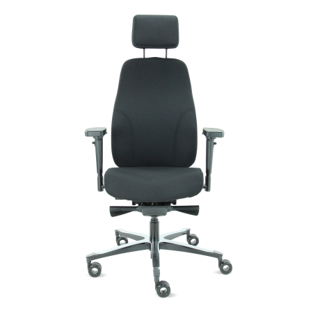 Therapod® X2 HR bureaustoel - Mirage zwart