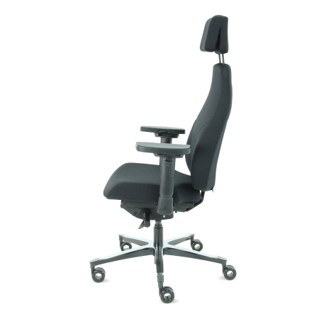 Therapod® X2 HR bureaustoel - Mirage zwart