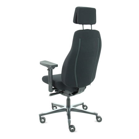 Therapod® X2 HR bureaustoel - Mirage zwart